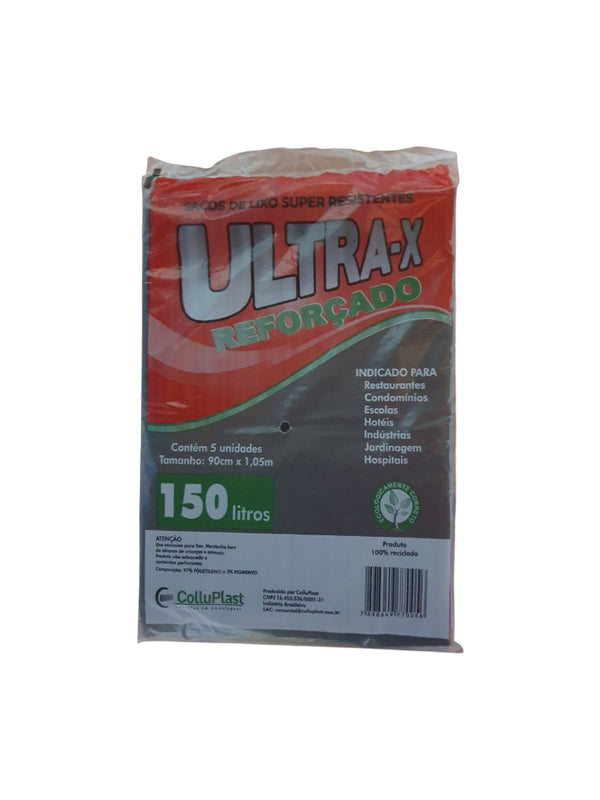 Saco de Lixo Reforçado - 150 Litros