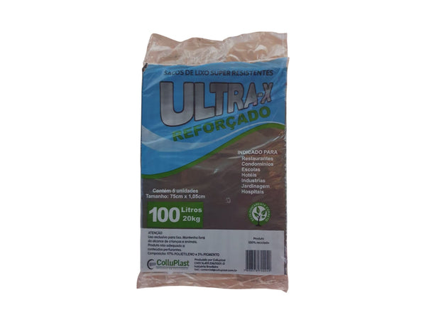 Saco de Lixo Reforçado - 100 Litros